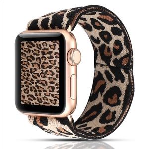 Apple Stretchy Loop Strap leopard print band 42-44mm